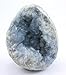 Crystal Allies Specimens: Natural Blue Celestite Crystal Cluster from Madagascar - 1/2lb to 1lb