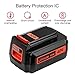 Battery Compatible with 36/40V MAX Cordless Tools