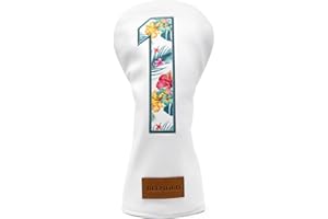 BAIRBRE Golf Club Covers Driver Covers Fairway Wood Headcover Hybrid Cover Leather Mallet Putter Covers Blade Headcovers Golf Head Covers for Most Brand