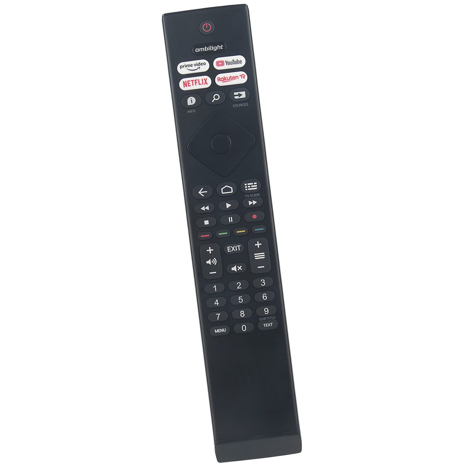 ALLIMITY Remote Control Replace fit for Philips 4K Ultra HD LED TV 55PUS7906 65PUS7906 43PUS7956 50PUS7956 55PUS7956 43PUS8106 50PUS8106 70PUS8106 32PFS6906 43PUS7406 65PUS7406