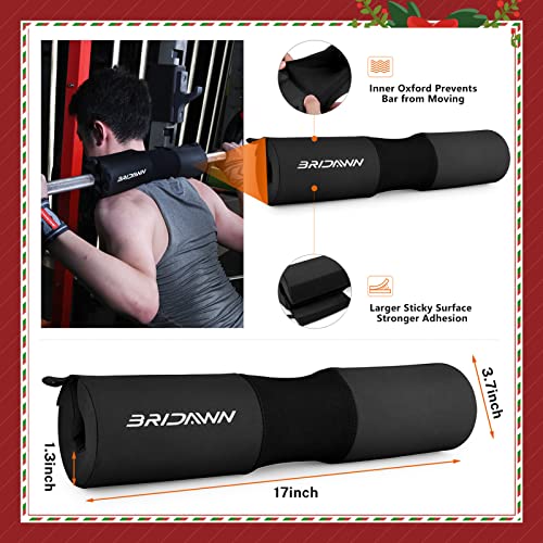 Gonex Barbell Pad for Squats Hip Thrusts Upgraded Bar Neck Pads Workout