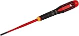 Bahco Ergo Slim VDE Insulated Slotted Screwdriver 6.5 x 150mm VDE Tested view 1