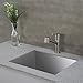 Kraus KPF-2610SS Modern Mateo Single Lever Pull Out Kitchen Faucet, Stainless Steel