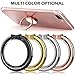 IHUIXINHE Cell Phone Finger Ring Holder, 360° Adjustable Ring Grip Kickstand for iPhone X 8 7P 6 6S, Samsung Galaxy S8 S7 Edge, Tablet, Fit Magnetic Car Mount (4pcs Mirror)
