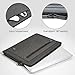 Evecase 13-13.3 inch City Laptop Sleeve Water Resistant Durable Professional Business Neoprene Bag for MacBook Pro, MacBook Air, 12.9 iPad Pro Tablet, Ultrabook Chromebook and More - Coal Gray