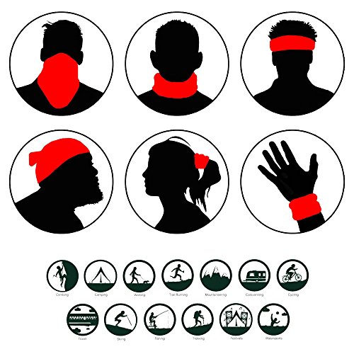 image for Headwear, GreenDimension Headwrap Headband Bandanna 12-in-1 Multifunct