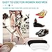 Heel Cushion Inserts, Heel Grips Reusable Self-Adhesive Shoe Inserts Liners for Men's and Women's Shoes too big, Shoe Pads for Preventing Heel Slipping, Rubbing, Non-Slip Comfortable Heel Pads-6 Pairs