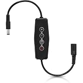 DaToo Aquarium Light Timer&amp;Dimmer Fish Tank Light Controller with Adjustable Brightness Single Channel LED Light Timer 4/8/12h Dimmer Lights Switch for 5-24V DC LED Lights