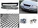 Spec-D Tuning HG-JET99TR VW Jetta Bora Black Front Grille W/Aluminum Mesh