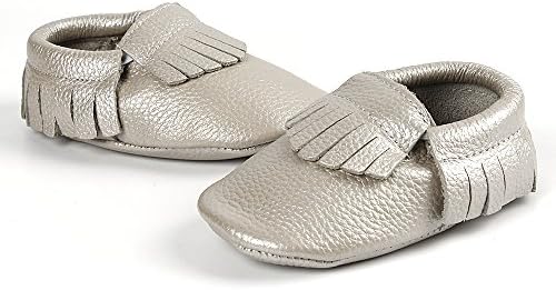 Union Rich Baby Girl and Boy Shoes with 5 Size Soft Leather Walking Shoes for 6-24 Months Unisex Baby …