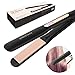 Hair Straightener, ETEREAUTY Flat Iron Straightener Ceramic Flat Iron for Hair with 1.37 inch Wide Plate and LCD Display, Adjustable Temperature, Heats up Fast