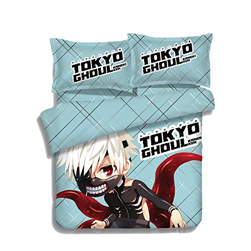 Buy MMDIYCustomStore Japanese Anime Tokyo Ghoul Bedding Sheet Bedding