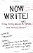 Now Write!: Fiction Writing Exercises from Today's Best Writers and Teachers (Now Write! Series)