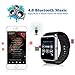 Smart Watch , CulturesIn GT08 Touch Screen Bluetooth WristWatch with Camera/SIM Card Slot/Pedometer Analysis/Sleep Monitoring for Android (Full Functions) and IOS (Partial Functions) (silver)