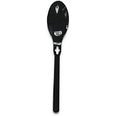 WeGo Spoon Wego Polystyrene, Spoon, Black, 1000/carton