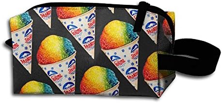 Snow Cone Pizza Fashion Multifunction Portable Mini Sewing Kit Bag Cosmetic Bag For Home Office Travel Camping Sport Gym Outdoor