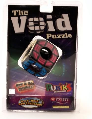 Rubik's Cube The Void Puzzle - Includes Bonus Pop Toob!