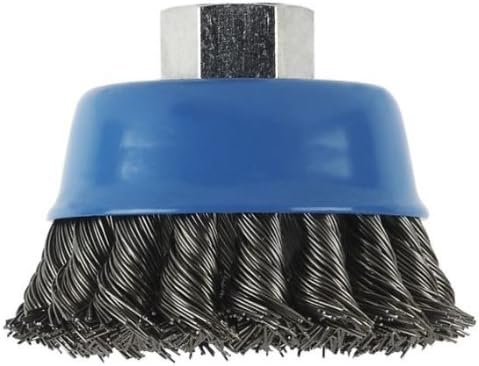 Bosch 1x PRO Steel Longlife Cup Brush, Knotted Wire for Small Angle Grinder and M14 Thread (for Steel diameter 75 mm - Image 3