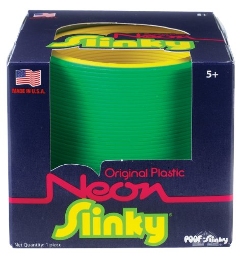 The Original Slinky Brand Neon Plastic Slinky