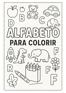Livro Alfabeto para Colorir
