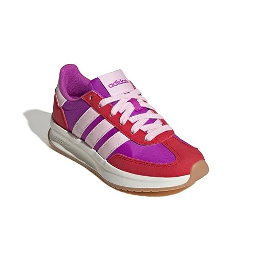 adidas Unisex-Kids Run 70s 2.0, Purple Burst/Clear Pink/Better Scarlet, 7