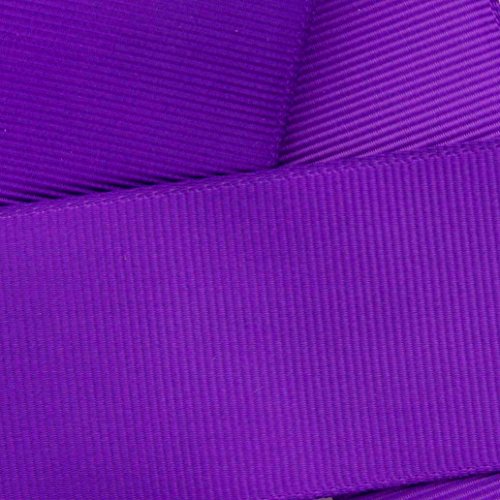 1.5" Purple Grosgrain Ribbon Solid 10 yard