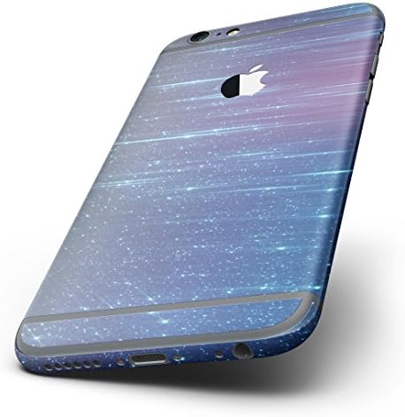 Blue and Purple Scaratched Streaks iPhone 6/6s Plus Ultra-Thin Design Skinz Slim-Fitting Protective Cover Wrap