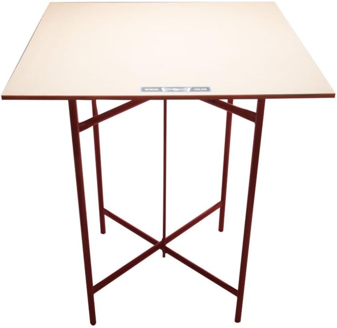 Tough Tools NP-MSPACK50 Plasterers Mortar Stand and Top Board, Red