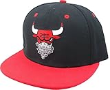 YOXO Summer Black Bulls Adjustable Snapback Cap Hat for Men Baseball Cap