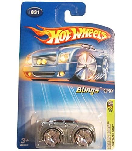 Hot Wheels Chrysler 300C Hemi 2006 First Editions Die-Cast Car – 1:64 Scale, Fast Than Ever Wheels