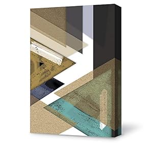 Canvas Wall Art for Living Room,Bedroom Home Artwork Marble Texture Painting Ready to Hang - 12x18 inches