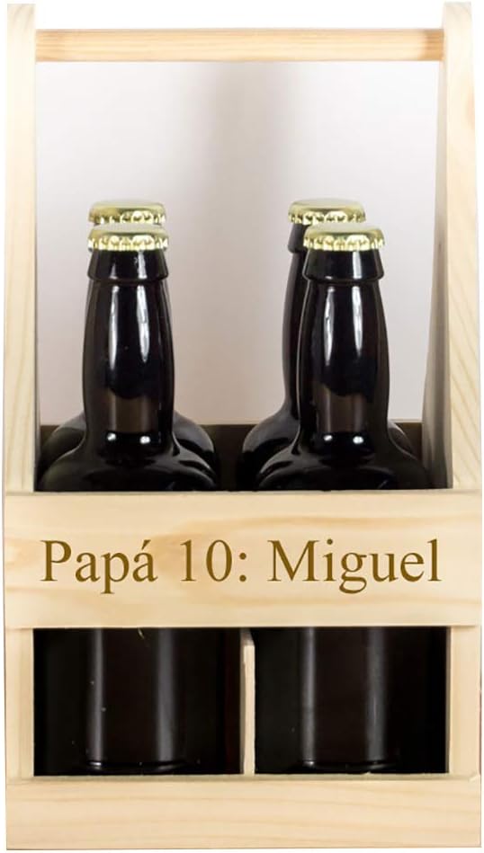 Regalo personalizado: pack de cervezas en estuche de madera ...