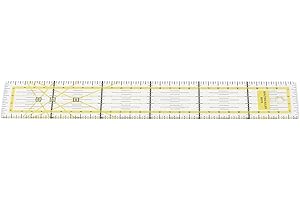 Quilting Ruler, Acrylic Sewing Ruler High Accuracy Transparent Cutting with Fine Workmanship, for DIY Craft Fabric Quilting S
