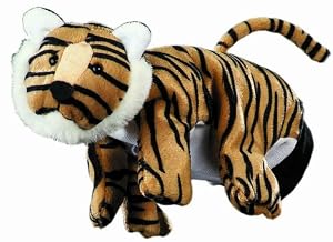 Image of Hape Beleduc Tiger Kid's Hand Glove Puppet