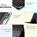 IVSO New iPad 9.7 2018 Case with Keyboard, Ultra-Slim Portable Detachable Wireless Keyboard Case with Stylus Holder for New iPad 9.7 2018/2017/iPad Pro 9.7/iPad Air 2/iPad Air Tablet (Black)