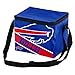 FOCO Buffalo Bills Big Logo Stripe 6 Pack Cooler