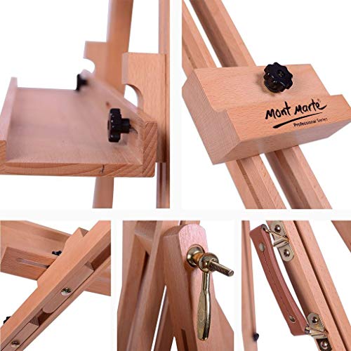 Mont Marte Tripod Easel H.D. Beech Mont Marte Tripod Easel H.D. Beech