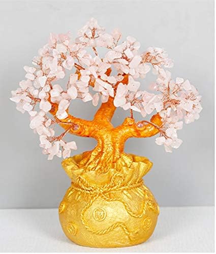 WDDqzf Ornaments Statues Decorations Figurine Citrine Fortune Tree Money Tree Decoration Lucky Big Living Room Wine Cabinet Decoration Creative Crafts Opening Gift