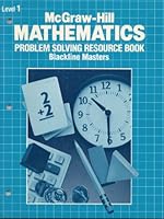 McGraw-Hill Mathematics Problem Solving Resource Book Blackline Masters 0070128316 Book Cover