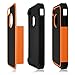 iPhone 4S Case, iPhone 4 Case, CHTech Fashion Shockproof Durable Hybrid Dual Layer Armor Defender Protective Case Cover for Apple iPhone 4S/4 (Orange)
