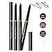 Bodermincer 3 Colors to Choose Automatic Waterproof Eyebrow Pencil (B013-Dark Brown)