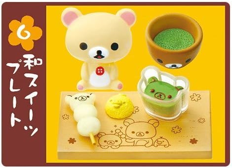 Amazon リラックマ まったり和カフェ 6 和スイーツプレート 単品 フィギュア ドール 通販