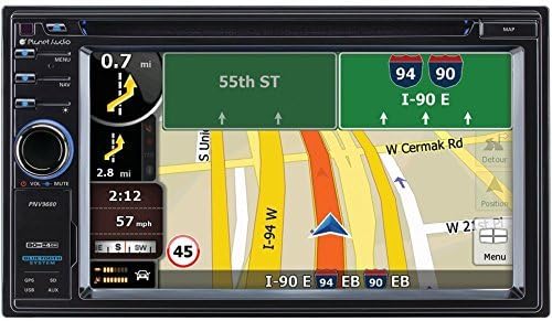 6.2" Double-Din In-Dash Navigation Touchscreen Dvd Receiver With Bluetooth , 6.2" Double-Din In-Dash Navigation Touchscreen Dvd Receiver With Bluetooththe Planet Audio Pnv9680 Is The Solution To Your