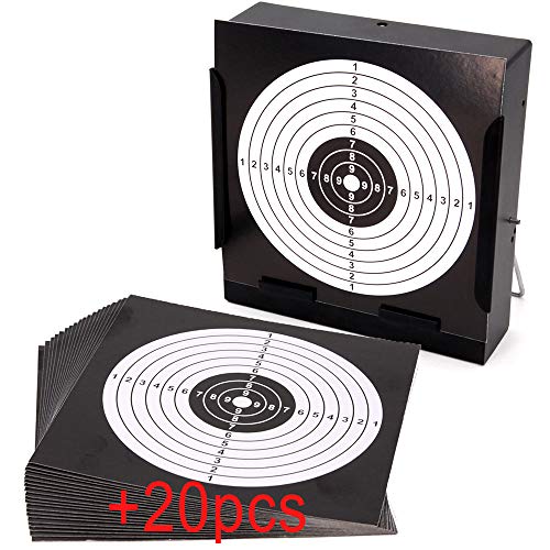Sealive Metal Airsoft Targets for Shooting with Trap, Mini BB Gun