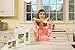 Clear Plastic Storage Jars 6oz (12 Pack) - Air Tight Container, Refillable Organizer Container with White Lids, Perfect for Makeup, DIY Crafts, Gifts, Spices, Durable &Versatile Organizer, Gift