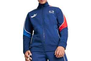 PUMA Men's Standard BMW M Motorsport T7 Full-Zip Jacket, Pro Blue-m Color-ss24, S