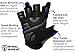Steel Sweat Workout Gloves - Best for Weightlifting Gym Fitness Training and Crossfit – Made for Men and Women who Love Lifting Weights and Exercise - Leather SCARR Black XL