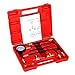 Detool Fuel Pressure Gauge Injection Pump TU-113 New Upgraded Version Gas Gasoline Tester Kit Car Tools for Cars & Truck(0-100PSI)