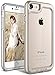 iPhone 7 case, E LV Anti-Scratch [Shock Absorbent] Clear Slim Case Cover for Apple iPhone 7 - [GOLD]