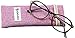 SOOLALA Womens Fashion Designer Diamond Cut Edge Oval Frame Reading Glasses